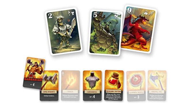 Welcome to the Dungeon board game cards