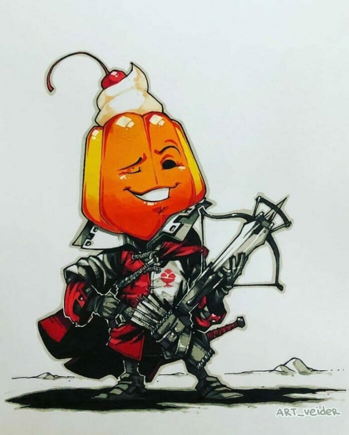 Artemii Myasnikov's RPG food hero series