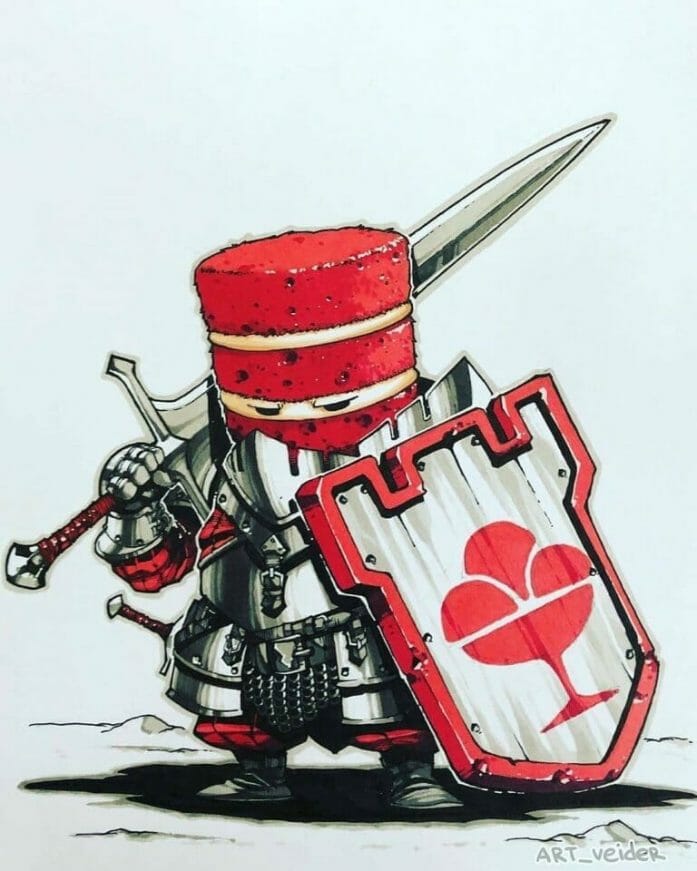 Artemii Myasnikov's RPG food hero series