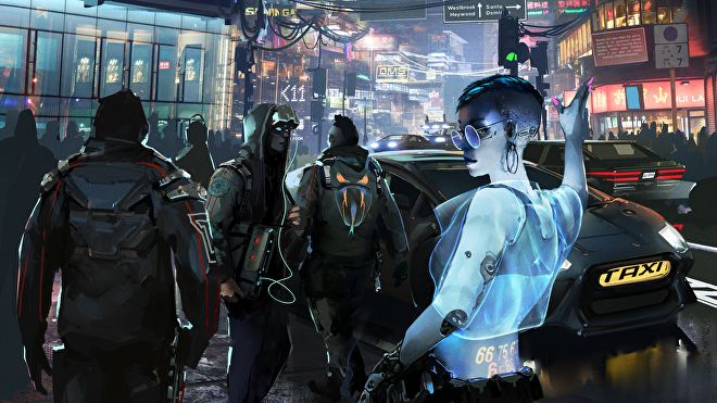 Cyberpunk Red RPG artwork