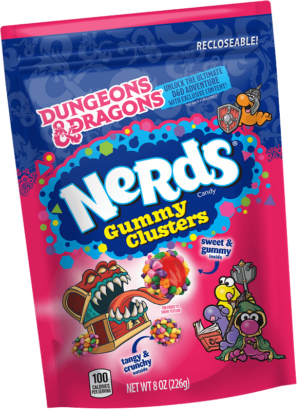 Nerds Gummy Clusters Reveals New Dungeons & Dragons Packaging
