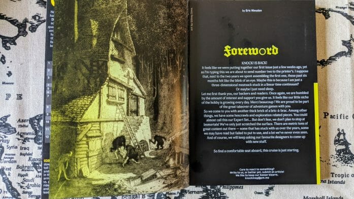 Knock! Issue 2 - Foreword