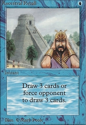 Magic the Gathering Cards Ancestral Recall