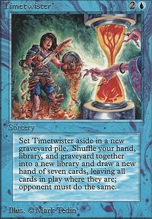 Magic the Gathering Cards Timetwister