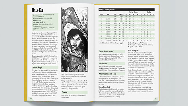 Old-School Essentials RPG artwork