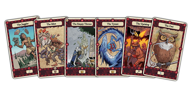 An image of the Harrow Deck for the Curse of the Crimson Throne for Savage Worlds