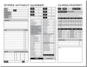 SWN Character sheet