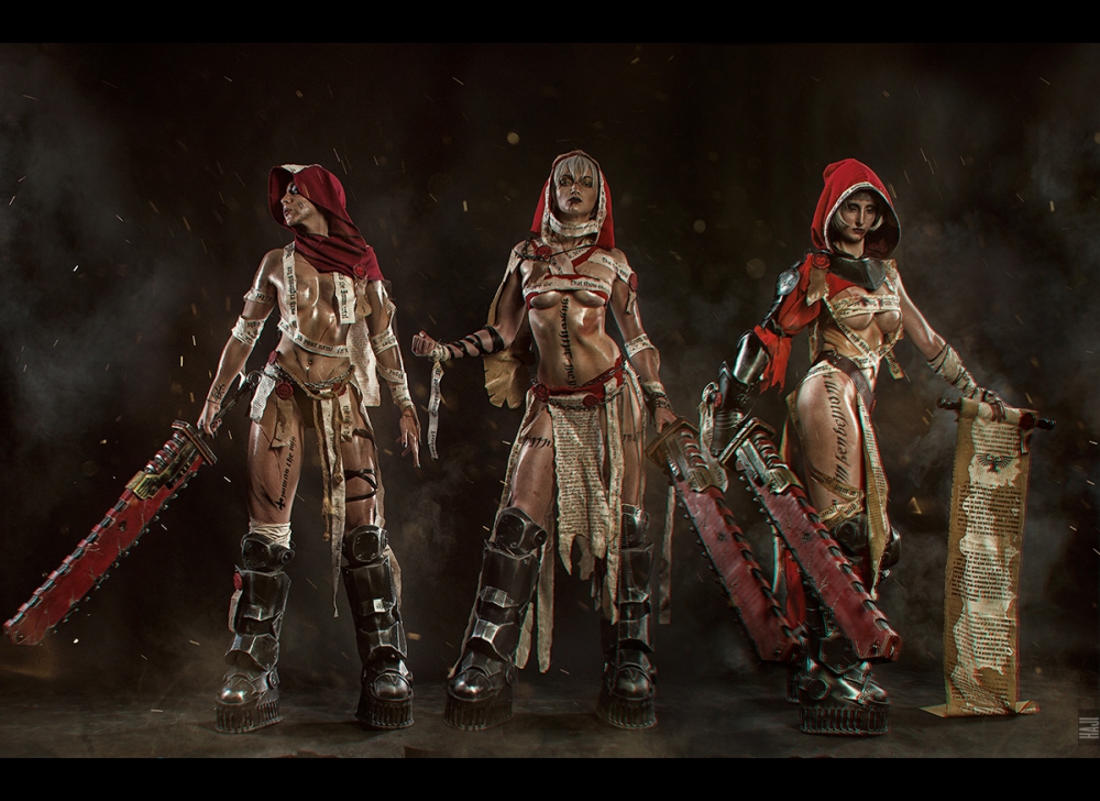 Raging Heroes cosplay with permission by Sallozare. Image by Haji