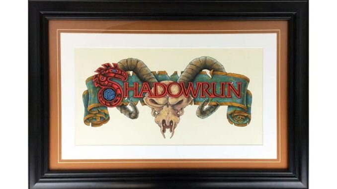 Shadowrun Original Logo Artwork