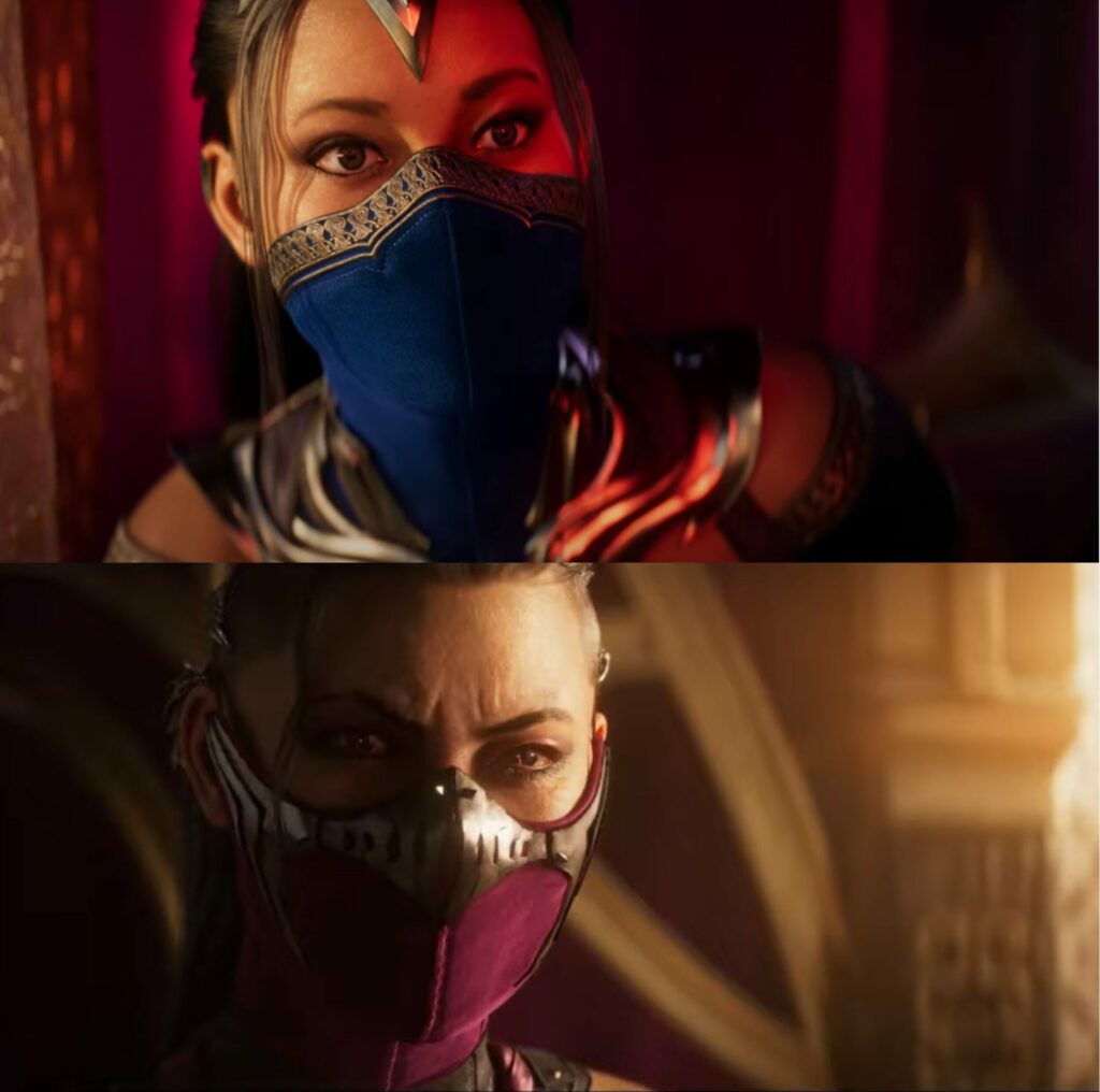 Kitanna and Mileena