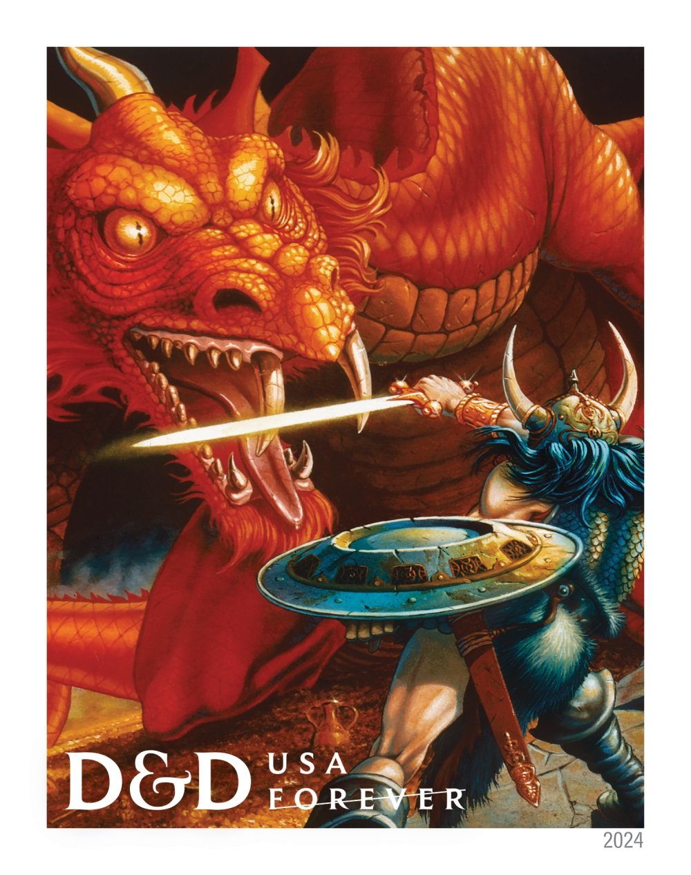 So They’re Making Official D&D Postage Stamps