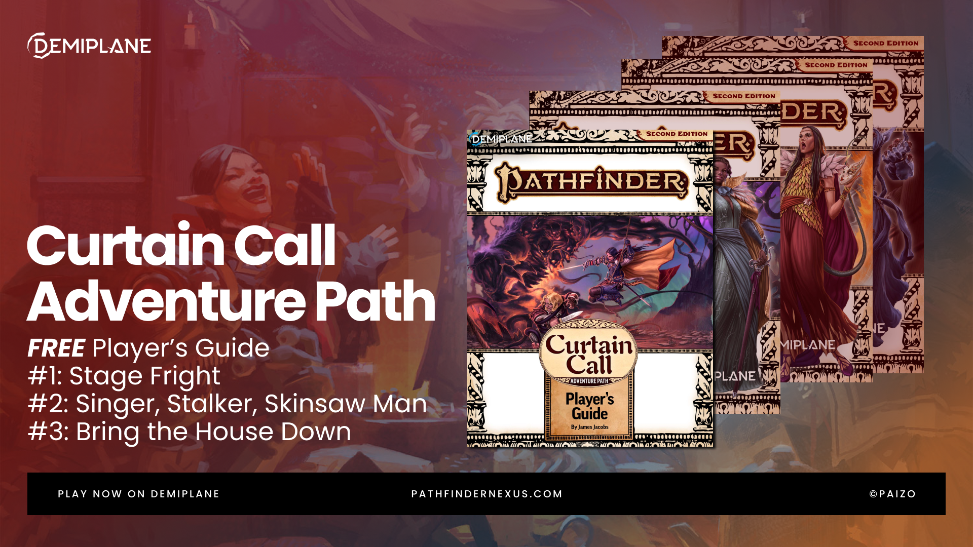 Demiplane Curtain Call Adventure Path Bundle