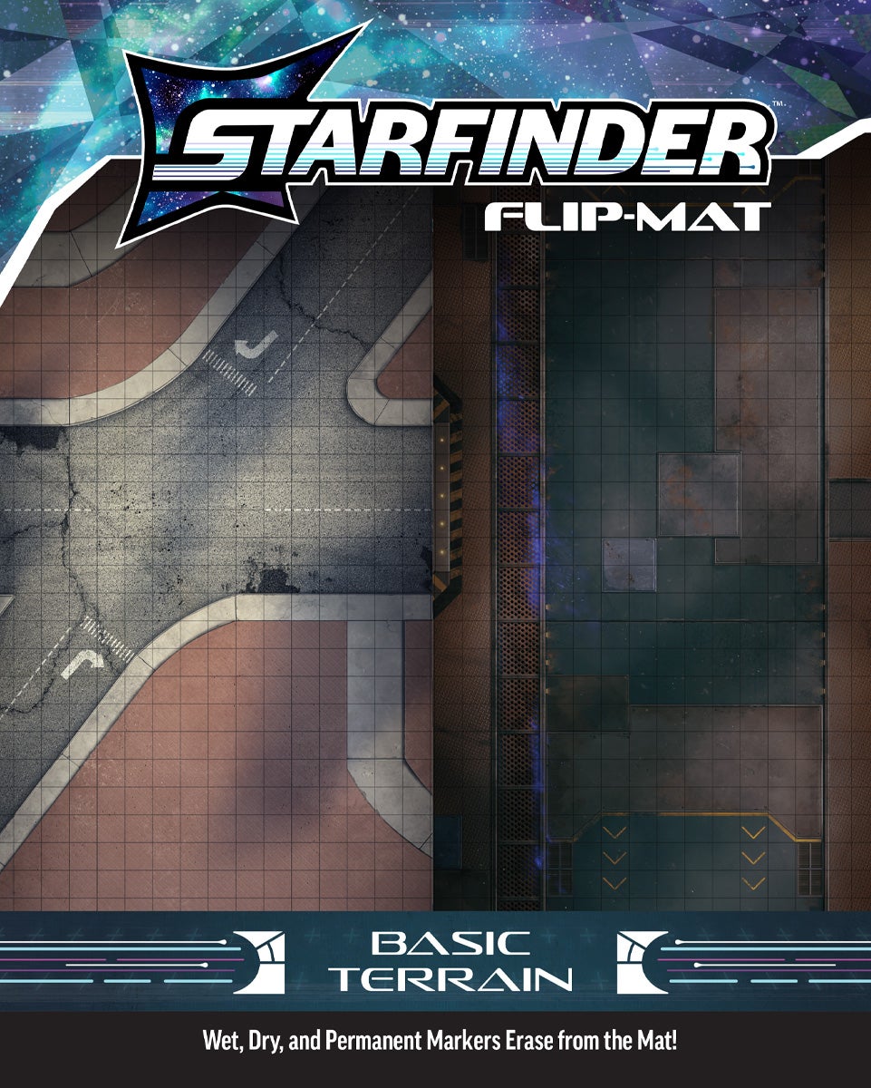 Starfinder Flip-Mat: Basic Terrain