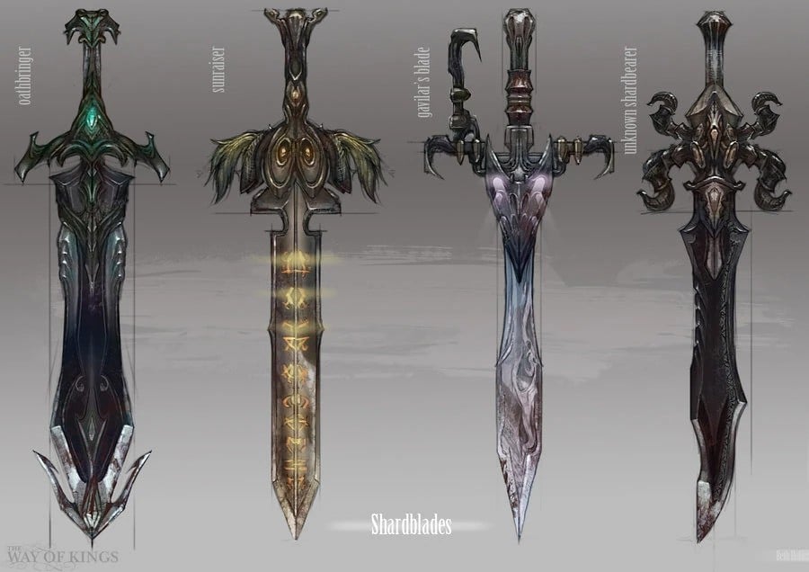 Some examples of Shardblades