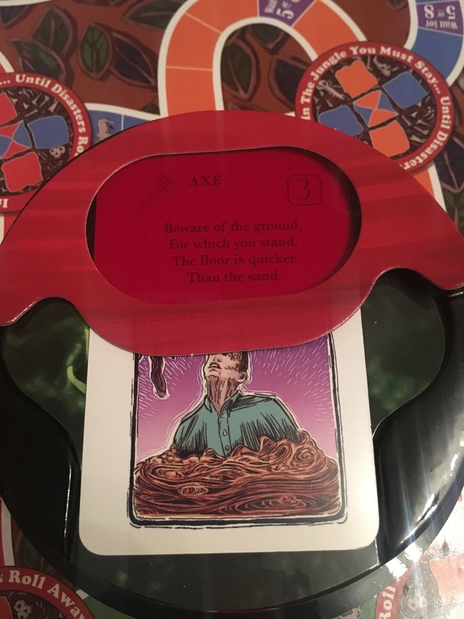 jumanji board game card reader