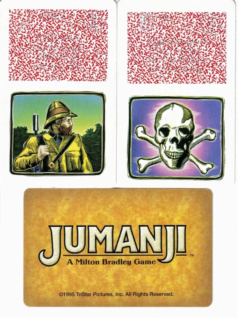 jumanji board game cards