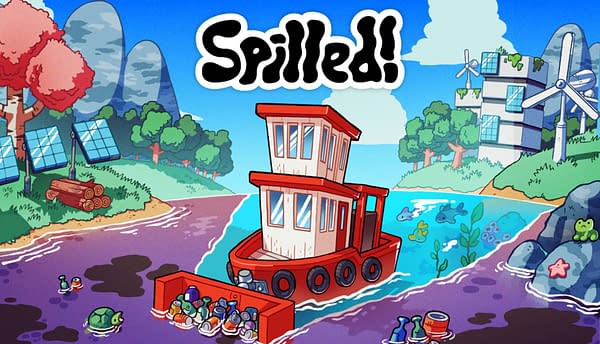 Cozy Environmental Water Cleaning Game Spilled Gets March Release