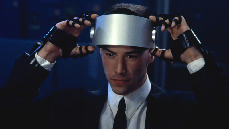 Keanu Reeves as Johnny Mnemonic