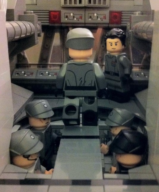 LEGO Imperial Star Destroyer bridge