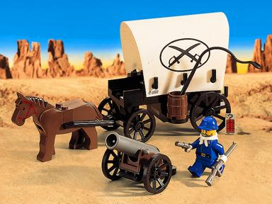 LEGO western wagon