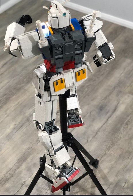 LEGO Gundam RX-78-2 display stand