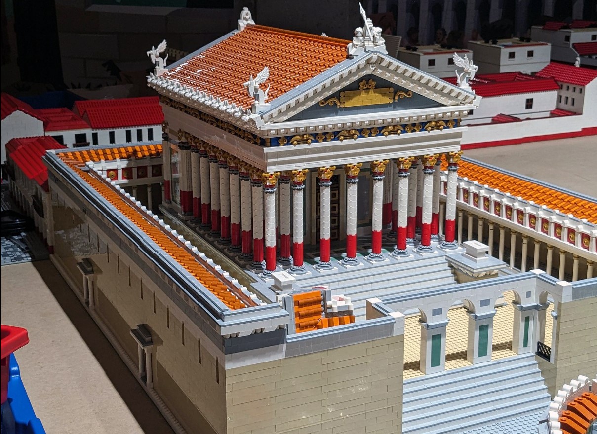 lego rome temple