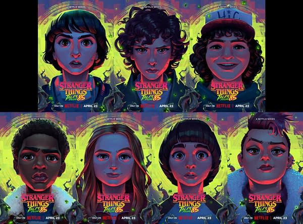 Stranger Things: Tales From '85 Posters; Meet Newcomer Nikki Baxter