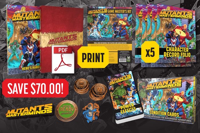 Mutants & Masterminds Fourth Edition Kickstarter: Last 48 Hours!