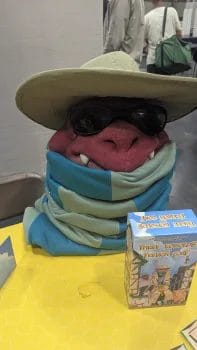 Top of kobold costume